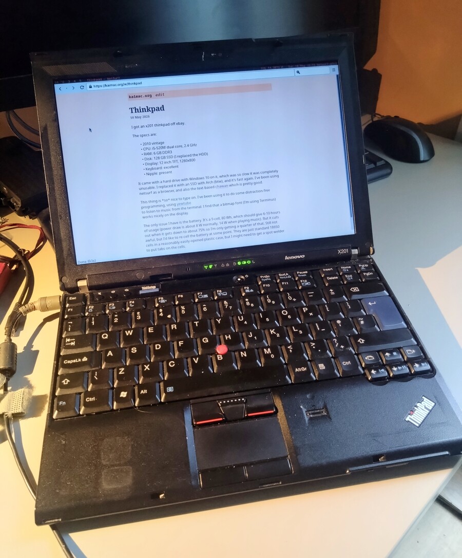 ThinkPad X201